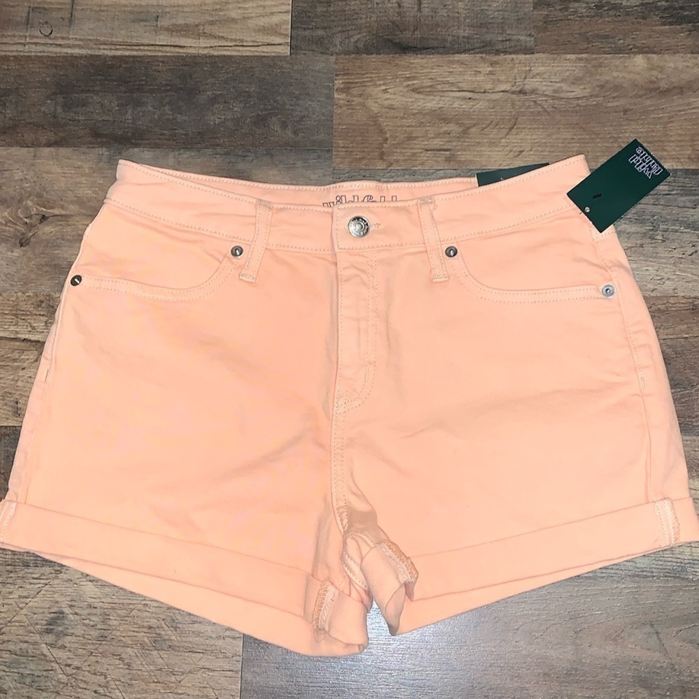 Wild Fable High-Rise Shorts. Size 4. NWT. Peach Parfait.